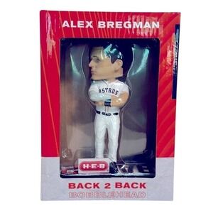 MLB Alex Bregman Back To Back HEB Houston Astros Collectible Bobblehead‎ NIB